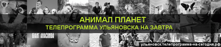Телепрограмма на завтра канала Анимал Планет, Ульяновск